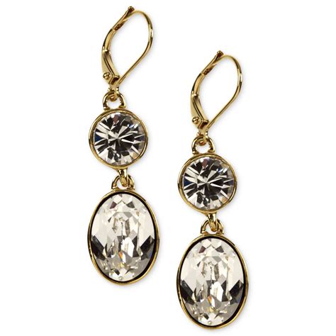 givenchy earrings gold diamond|givenchy earrings macy's.